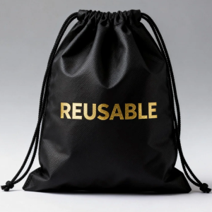 Recyclable Custom Hot Selling Non Woven Drawstring Bag With Logo