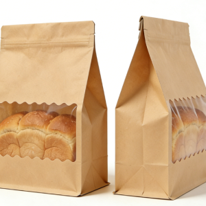 Self-sealing Bread Bags with Transparent windows Wholesale Products for Slicing Toast Baking and Packaging of Desserts Hot Sale